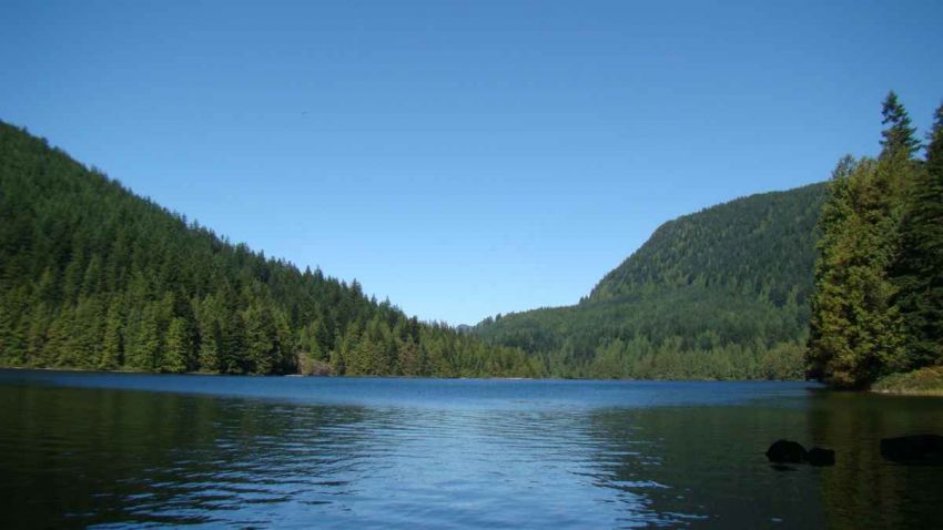 This lakeside wilderness setting only one hour east of Vancouver BC. - believe it!